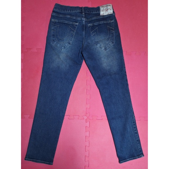True Religion Other - True Religion Blue Denim Jeans Geno Relaxed Slim Fit Pants Size 32x32 Men's